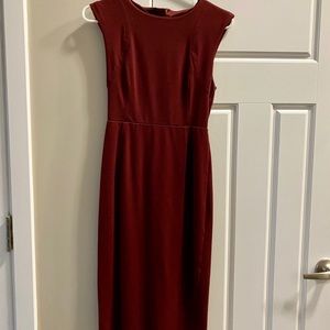 Burgundy Express Dress